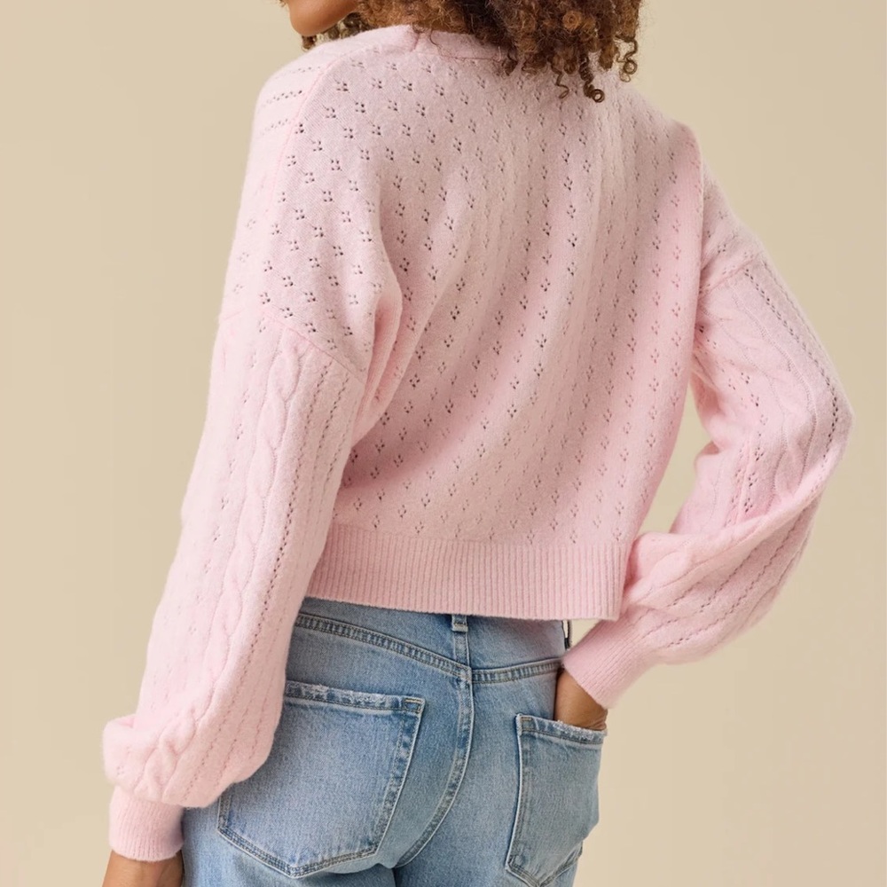 Altar’d State Regina Rose Cardigan - Picture 4 of 5